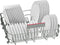 Bosch Serie | 4 SMU4EVS08E - Vaatwasser Onderbouw - Energieklasse B - Waterverbruik 9l per cyclus - Programma's: Automatisch Eco Intensief Nacht Snel