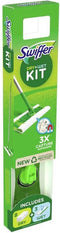 Swiffer Starterkit - Vloerreiniger - 8 droge en 3 natte doekjes - Wit/Groen