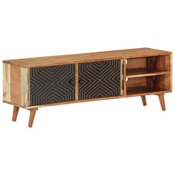 Tv-meubel 112x30x40 cm massief acaciahout