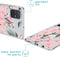 iMoshion Hoesje Geschikt voor Samsung Galaxy A71 Hoesje Siliconen - iMoshion Design hoesje - Roze / Transparant / Cherry Blossom