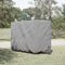 vidaXL - Paardentrailerhoes - 334x148x230 - cm - vliesvlies - grijs