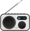 Adler AD 1906 - Portable Radio/DAB(+)/Cd speler - AM-FM Radio Wekkerfunctie - 95mm hoog - 160mm breed