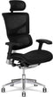 X-Chair bureaustoel X3 Blauw met hoofdsteun