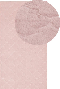 GHARO - Shaggy vloerkleed - Roze - 80 x 150 cm - Polyester