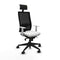 Bureaustoel met hoofdsteun Piqueras y Crespo 4B066N1 Wit
