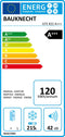 Bauknecht GTE 822 - Vrijstaand diepvriezer - 215l A+++ - Wit