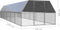 vidaXL - Kippenhok - 3x12x2 - m - gegalvaniseerd - staal