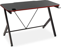 Bureau Versa Gamer Pablo Metaal Hout MDF 60 x 76 x 120 cm