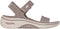 Skechers Go Walk Arch Fit 2.0 Zandal - Dames Sandalen met Hak - Taupe
