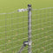 vidaXL - Tuinpalen - 13 - stuks - Ø32 - mm - 210 - cm - Geanodiseerd - Staal