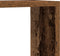 vidaXL - Wandplanken - 4 - stuks - Oud - Hout - 80x15x26 - cm - Bewerkt - Hout