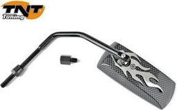 DMP Scooterspiegel TNT Carbon/Chroom