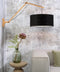GOOD&MOJO Wandlamp Andes - Bamboe/Blauw - 95x47x55cm - Binnen Scandinavisch,Bohemian