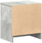 vidaXL - Nachtkastjes - 2 - st - met - lade - 39x28x41 - cm - betongrijs