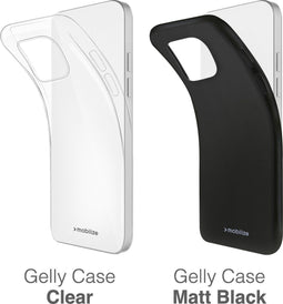 Mobilize Hoesje geschikt voor OPPO A80 Telefoonhoesje Flexibel TPU | Mobilize Rubber Gelly Backcover | A80 Case | Back Cover - Zwart