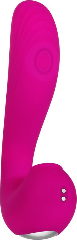 Evolved - Veelzijdige vibrator met tongetje en G-spot pulsaties - Roze