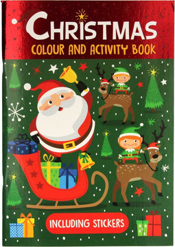 Kleur- en Activiteitenboek A4 Kerst