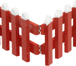 Fééric Lights and Christmas Houten hekje - 20x45cm - Rood