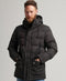Microfibe Expedition Parka - Jas - Relaxed fit - Zwart - Maat XL