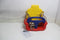 KBT babyzitje groeimodel - Schommelstoel - Rugleuning aanpasbaar - Rood/Geel/Blauw
