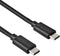 Goobay 67976 - USB-C naar USB-C kabel - USB3.0 tot 20V/3A - Grijs Zwart