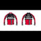 Ghost Windjacket fiets windjack rood met zwart en wit heren