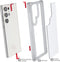 Ghostek Covert 6 Doorzichtig Telefoonhoesje geschikt voor Samsung Galaxy S23 Ultra Hoesje Hardcase Backcover Shockproof - Transparant