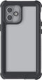 Ghostek Hoesje geschikt voor Apple iPhone 12 Waterdicht Telefoonhoesje Hardcase | Ghostek Nautical 3 Backcover Shockproof | Schokbestendig iPhone 12 Telefoonhoesje | Anti Shock Proof - Zwart