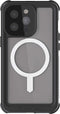 Ghostek Hoesje geschikt voor Apple iPhone 13 Pro Waterdicht MagSafe Telefoonhoesje Hardcase | Ghostek Nautical 4 Backcover Shockproof | Geschikt voor MagSafe | Geschikt voor Draadloos Opladen met Magnetische Ring | MagSafe Case - Zwart