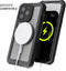 Ghostek Hoesje geschikt voor Apple iPhone 13 Pro Waterdicht MagSafe Telefoonhoesje Hardcase | Ghostek Nautical 4 Backcover Shockproof | Geschikt voor MagSafe | Geschikt voor Draadloos Opladen met Magnetische Ring | MagSafe Case - Zwart