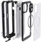Ghostek Hoesje geschikt voor Apple iPhone 13 Waterdicht MagSafe Telefoonhoesje Hardcase | Ghostek Nautical 4 Backcover Shockproof | Geschikt voor MagSafe | Geschikt voor Draadloos Opladen met Magnetische Ring | MagSafe Case - Zwart