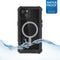 Ghostek Hoesje geschikt voor Apple iPhone 13 Waterdicht MagSafe Telefoonhoesje Hardcase | Ghostek Nautical 4 Backcover Shockproof | Geschikt voor MagSafe | Geschikt voor Draadloos Opladen met Magnetische Ring | MagSafe Case - Zwart