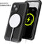 Ghostek Hoesje geschikt voor Apple iPhone 13 Waterdicht MagSafe Telefoonhoesje Hardcase | Ghostek Nautical 4 Backcover Shockproof | Geschikt voor MagSafe | Geschikt voor Draadloos Opladen met Magnetische Ring | MagSafe Case - Zwart