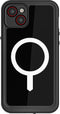 Ghostek Hoesje geschikt voor Apple iPhone 14 Plus Waterdicht MagSafe Telefoonhoesje Hardcase | Ghostek Nautical Slim Backcover Shockproof | Geschikt voor MagSafe | Geschikt voor Draadloos Opladen met Magnetische Ring | MagSafe Case - Zwart