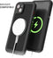 Ghostek Hoesje geschikt voor Apple iPhone 14 Plus Waterdicht MagSafe Telefoonhoesje Hardcase | Ghostek Nautical Slim Backcover Shockproof | Geschikt voor MagSafe | Geschikt voor Draadloos Opladen met Magnetische Ring | MagSafe Case - Zwart