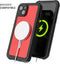 Ghostek Hoesje geschikt voor Apple iPhone 14 Plus Waterdicht MagSafe Telefoonhoesje Hardcase | Ghostek Nautical Waterproof Backcover Shockproof | Geschikt voor MagSafe | Geschikt voor Draadloos Opladen met Magnetische Ring | MagSafe Case - Zwart
