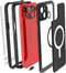 Ghostek Hoesje geschikt voor Apple iPhone 14 Plus Waterdicht MagSafe Telefoonhoesje Hardcase | Ghostek Nautical Waterproof Backcover Shockproof | Geschikt voor MagSafe | Geschikt voor Draadloos Opladen met Magnetische Ring | MagSafe Case - Zwart