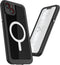 Ghostek Hoesje geschikt voor Apple iPhone 14 Plus Waterdicht MagSafe Telefoonhoesje Hardcase | Ghostek Nautical Slim Backcover Shockproof | Geschikt voor MagSafe | Geschikt voor Draadloos Opladen met Magnetische Ring | MagSafe Case - Zwart