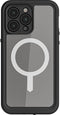 Ghostek Hoesje geschikt voor Apple iPhone 14 Pro Max Waterdicht MagSafe Telefoonhoesje Hardcase | Ghostek Nautical Slim Backcover Shockproof | Geschikt voor MagSafe | Geschikt voor Draadloos Opladen met Magnetische Ring | MagSafe Case - Zwart