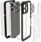 Ghostek Hoesje geschikt voor Apple iPhone 14 Pro Max Waterdicht MagSafe Telefoonhoesje Hardcase | Ghostek Nautical Slim Backcover Shockproof | Geschikt voor MagSafe | Geschikt voor Draadloos Opladen met Magnetische Ring | MagSafe Case - Zwart