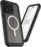 Ghostek Hoesje geschikt voor Apple iPhone 14 Pro Max Waterdicht MagSafe Telefoonhoesje Hardcase | Ghostek Nautical Waterproof Backcover Shockproof | Geschikt voor MagSafe | Geschikt voor Draadloos Opladen met Magnetische Ring | MagSafe Case - Zwart