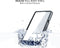 Ghostek Hoesje geschikt voor Apple iPhone 14 Pro Max Waterdicht MagSafe Telefoonhoesje Hardcase | Ghostek Nautical Slim Backcover Shockproof | Geschikt voor MagSafe | Geschikt voor Draadloos Opladen met Magnetische Ring | MagSafe Case - Zwart