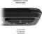 Ghostek Hoesje geschikt voor Apple iPhone 14 Pro Max Waterdicht MagSafe Telefoonhoesje Hardcase | Ghostek Nautical Waterproof Backcover Shockproof | Geschikt voor MagSafe | Geschikt voor Draadloos Opladen met Magnetische Ring | MagSafe Case - Zwart