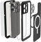 Ghostek Hoesje geschikt voor Apple iPhone 14 Pro Max Waterdicht MagSafe Telefoonhoesje Hardcase | Ghostek Nautical Slim Backcover Shockproof | Geschikt voor MagSafe | Geschikt voor Draadloos Opladen met Magnetische Ring | MagSafe Case - Zwart