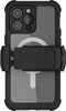 Ghostek Hoesje geschikt voor Apple iPhone 14 Pro Max Waterdicht MagSafe Telefoonhoesje Hardcase | Ghostek Nautical Waterproof Backcover Shockproof | Geschikt voor MagSafe | Geschikt voor Draadloos Opladen met Magnetische Ring | MagSafe Case - Zwart