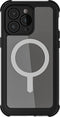 Ghostek Hoesje geschikt voor Apple iPhone 15 Pro Max Waterdicht MagSafe Telefoonhoesje Hardcase | Ghostek Nautical Waterproof Backcover Shockproof | Geschikt voor MagSafe | Geschikt voor Draadloos Opladen met Magnetische Ring | MagSafe Case - Zwart