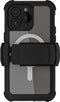 Ghostek Hoesje geschikt voor Apple iPhone 15 Pro Max Waterdicht MagSafe Telefoonhoesje Hardcase | Ghostek Nautical Waterproof Backcover Shockproof | Geschikt voor MagSafe | Geschikt voor Draadloos Opladen met Magnetische Ring | MagSafe Case - Zwart