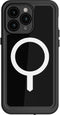 Ghostek Hoesje geschikt voor Apple iPhone 15 Pro Max Waterdicht MagSafe Telefoonhoesje Hardcase | Ghostek Nautical Slim Backcover Shockproof | Geschikt voor MagSafe | Geschikt voor Draadloos Opladen met Magnetische Ring | MagSafe Case - Zwart