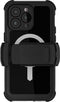 Ghostek Hoesje geschikt voor Apple iPhone 15 Pro Max Waterdicht MagSafe Telefoonhoesje Hardcase | Ghostek Nautical Waterproof Backcover Shockproof | Geschikt voor MagSafe | Geschikt voor Draadloos Opladen met Magnetische Ring | MagSafe Case - Zwart