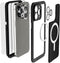 Ghostek Hoesje geschikt voor Apple iPhone 15 Pro Max Waterdicht MagSafe Telefoonhoesje Hardcase | Ghostek Nautical Slim Backcover Shockproof | Geschikt voor MagSafe | Geschikt voor Draadloos Opladen met Magnetische Ring | MagSafe Case - Zwart